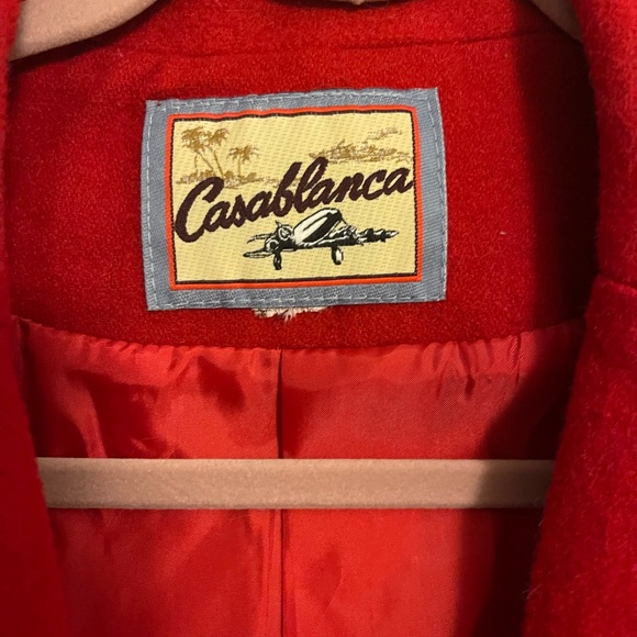 Jacket/ Blazer, Red. Casablanca. - Picture 4 of 7